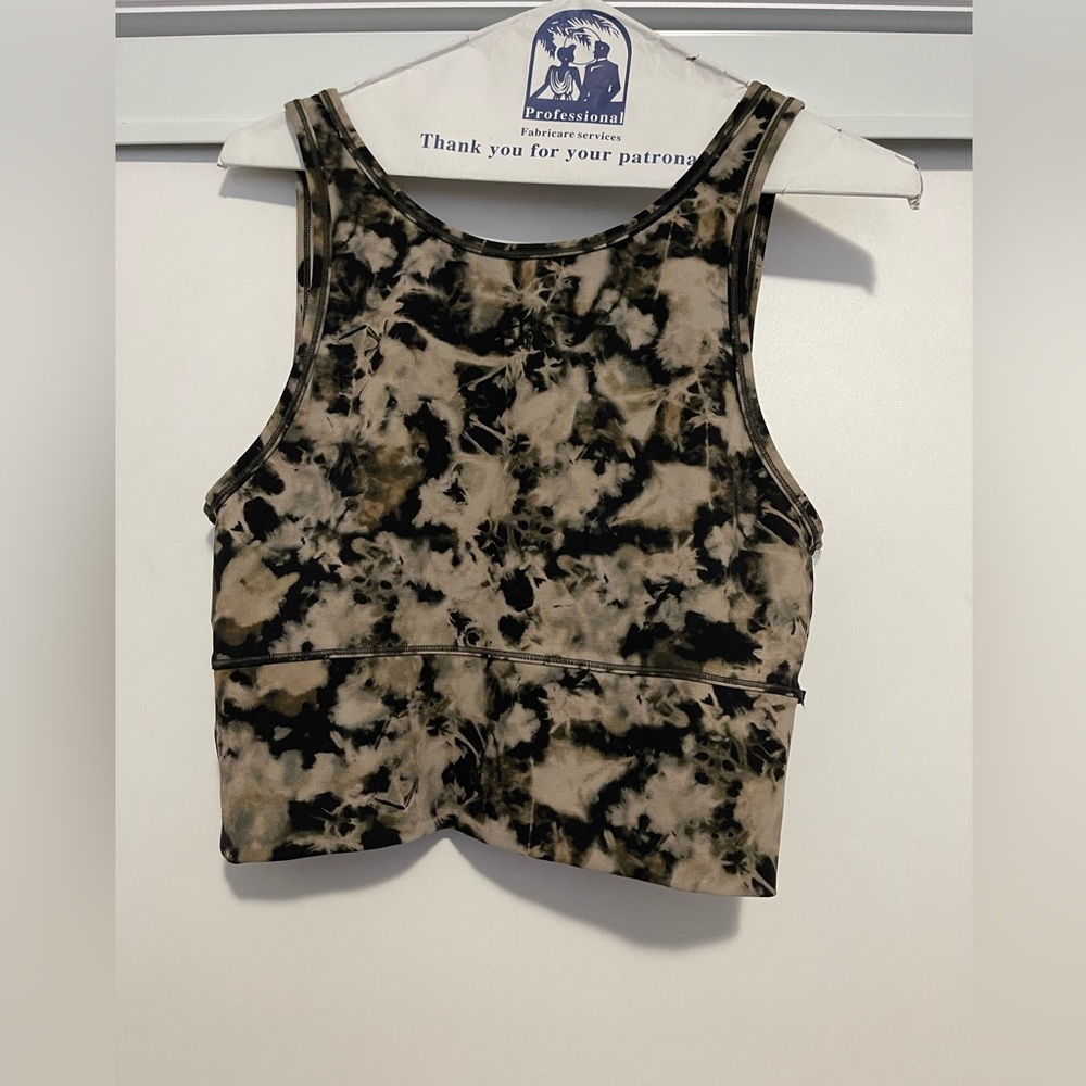 Lululemon Tie dye Crop Tank
